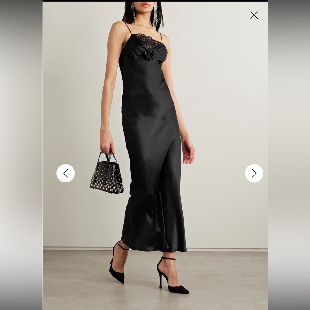 Rodarte 90’s style rosette sheath dress